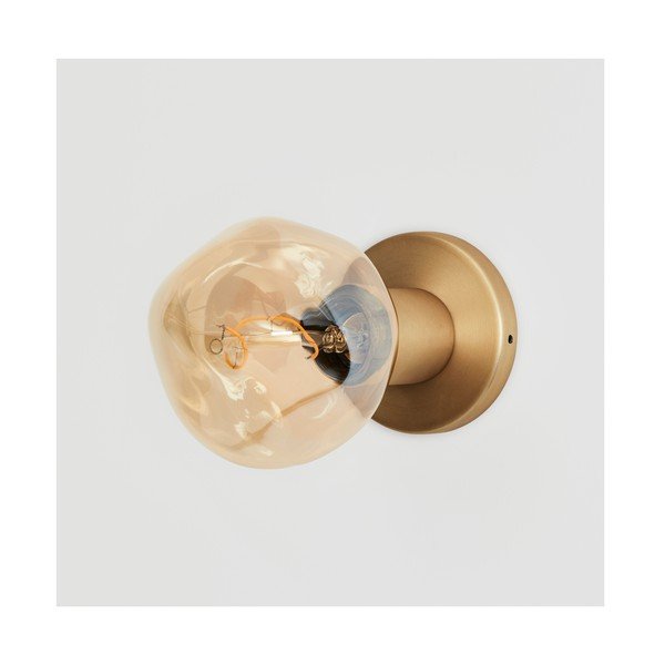 Bronzszínű dimmelhető fali lámpa lámpabúra nélkül Lochan – tala-image-3