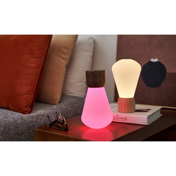 Natúr színű szabályozható asztali lámpa (magasság 13 cm) Pentagon – Gingko-image-3