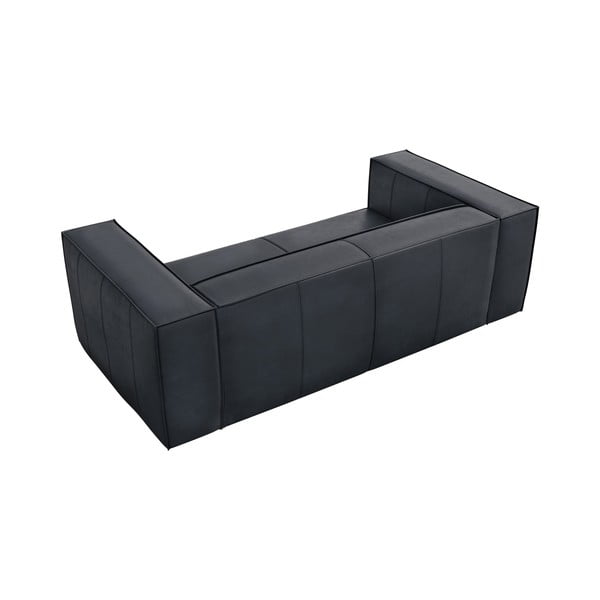 Sötétkék bőr kanapé 212 cm Madame – Windsor & Co Sofas-image-3