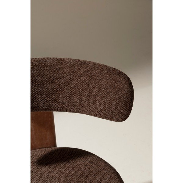 Barna kárpitozott étkezőszék szett 2 db-os Nadia – MOME-image-2