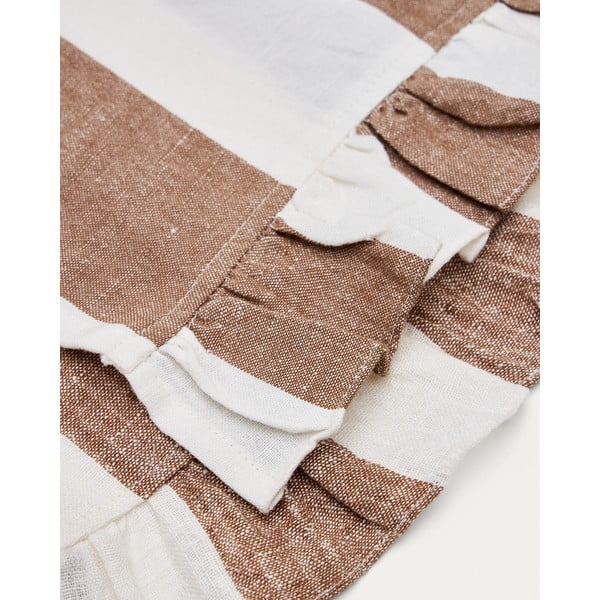 Lenkeverék asztali futó 50x150 cm Maura – Kave Home-image-2