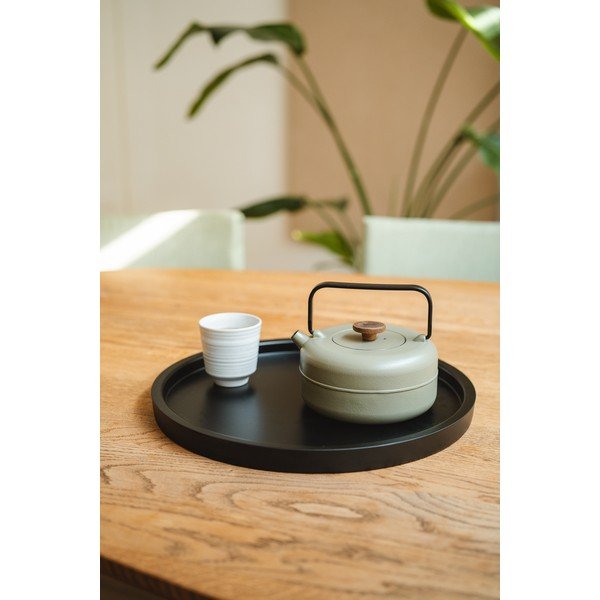 Khaki öntöttvas teáskanna szűrővel 750 ml Henan – Bredemeijer-image-1