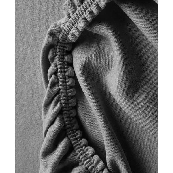 Zöld-szürke kétszemélyes hosszabbított négyrészes renforcé pamut ágyneműhuzat lepedővel 200x220 cm – Mila Home-image-1