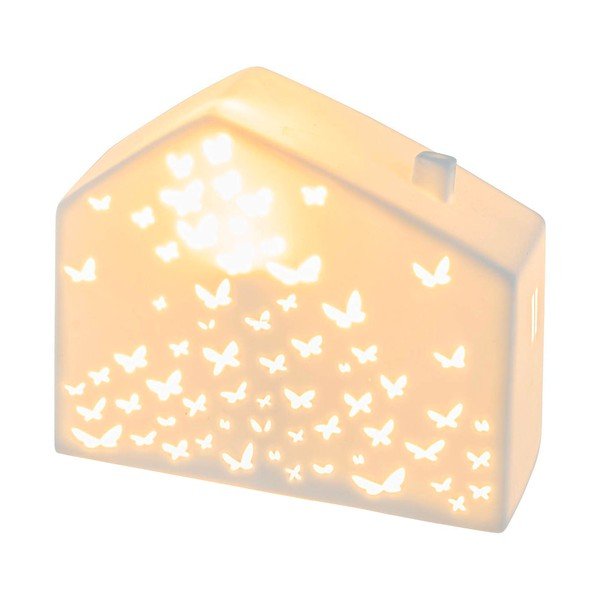 Fehér asztali fénydekoráció Butterfly – Ego Dekor