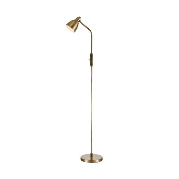Bronzszínű állólámpa fém búrával (magasság 143 cm) Story – Markslöjd