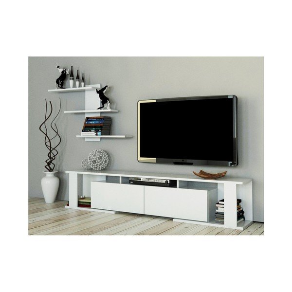Game fehér TV-komód-image-3