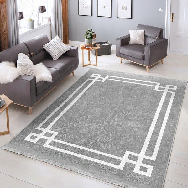 Szürke szőnyeg 160x230 cm – Mila Home-image-3