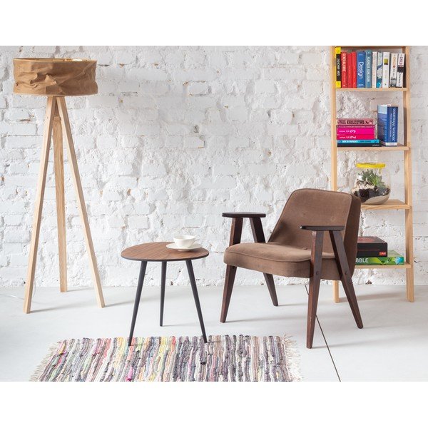 Pawi Pick tárolóasztal fekete lábakkal, 42 x 39 cm - Ragaba-image-1