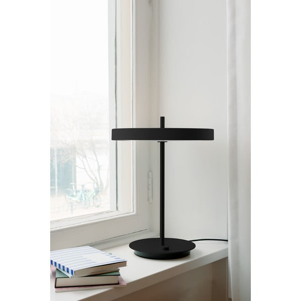 Fekete fém LED dimmelhető asztali lámpa fém búrával (magasság 41,5 cm) Asteria Table – UMAGE-image-1