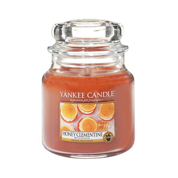 Mézédes mandarin illatgyertya, égési idő 60-90 óra - Yankee Candle