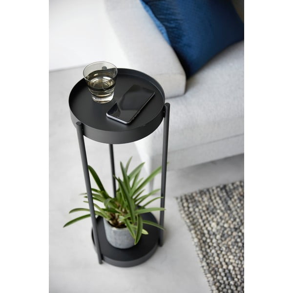 Fém virágtartó állvány (magasság 70 cm) Tower – YAMAZAKI-image-2