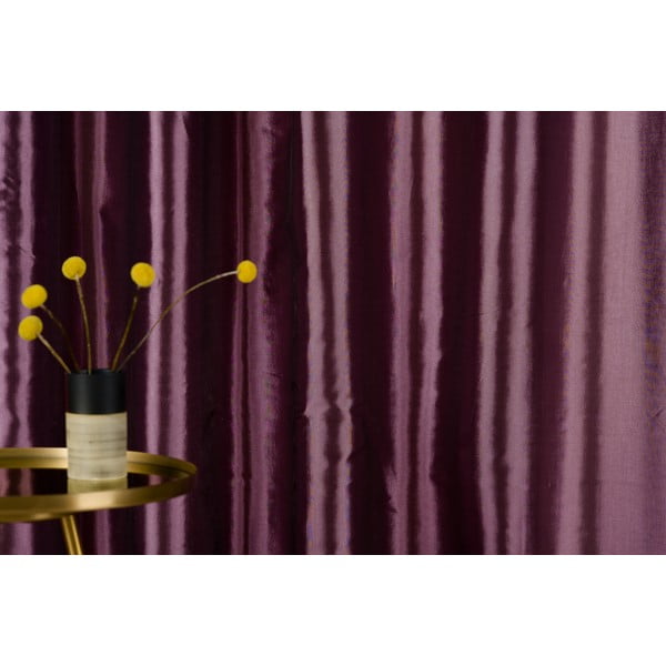 Sötétlila függöny 140x245 cm Royal Taffeta – Mendola Fabrics-image-2