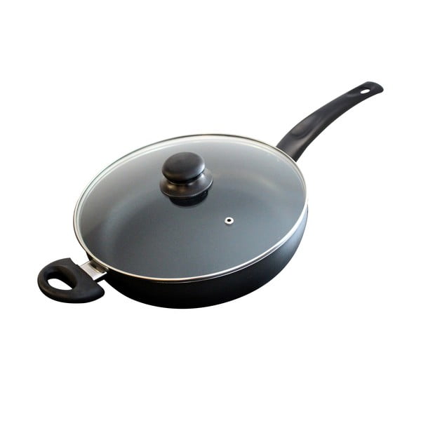 Alumínium serpeny üveg fedővel, ø 28 cm - ELO-image-2