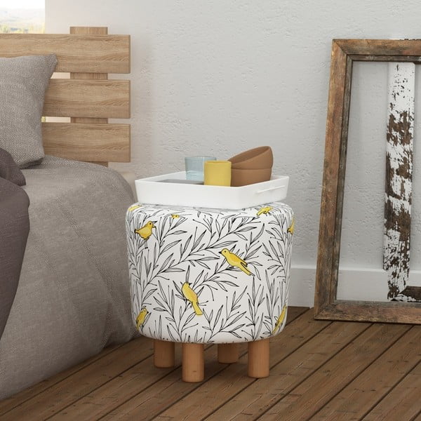 Cono Canaro ülőke fa lábakkal, ⌀ 41 cm-image-3