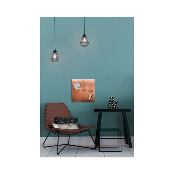 Grey Copper mágneses tábla, 30 x 30 cm - Styler-image-1