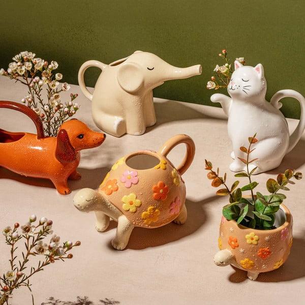 Porcelán locsolókanna Cat – Sass & Belle-image-1