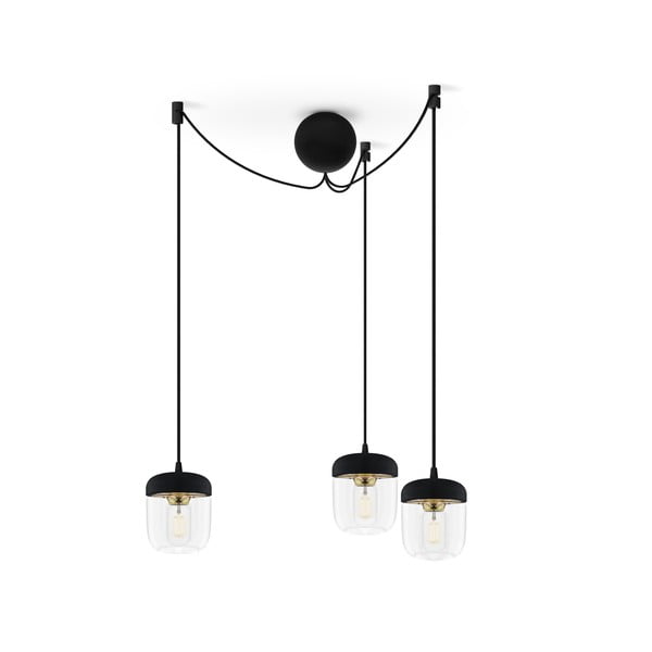 Cannonball fekete háromrészes függőkábel lámpához -  UMAGE-image-1