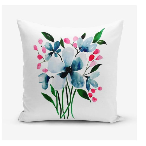 Modern Flower pamutkeverék párnahuzat, 45 x 45 cm - Minimalist Cushion Covers