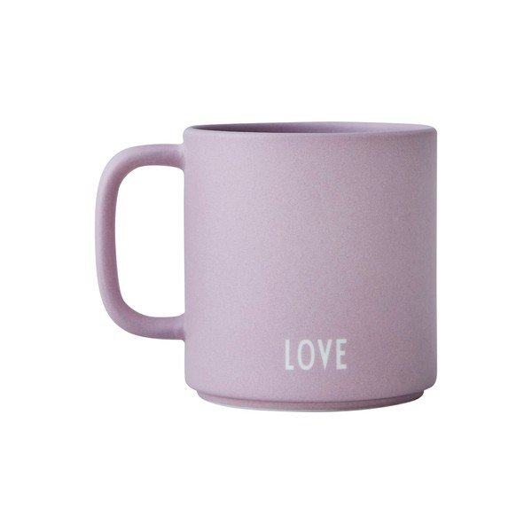 Lila porcelán bögre 175 ml Sister – Design Letters-image-2