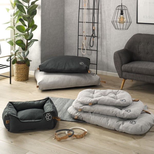 Sötétszürke matrac kutyáknak 80x100 cm – Love Story-image-2