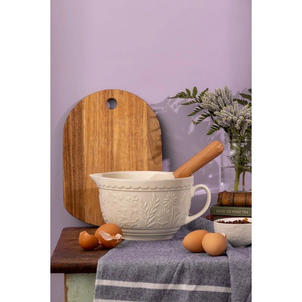 Krémszínű kerámia tál ø 25,5 cm In The Meadow – Mason Cash-image-1