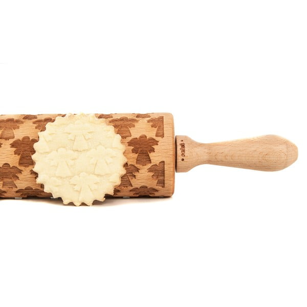 Angel karácsonyi dombornyomott sodrófa - Valek-image-3