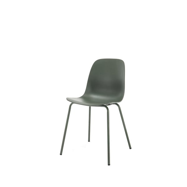 Zöld műanyag étkezőszék Whitby – Unique Furniture
