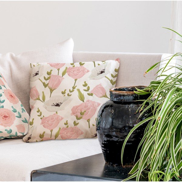Párnahuzat 45x45 cm Soft Roses – Butter Kings-image-1