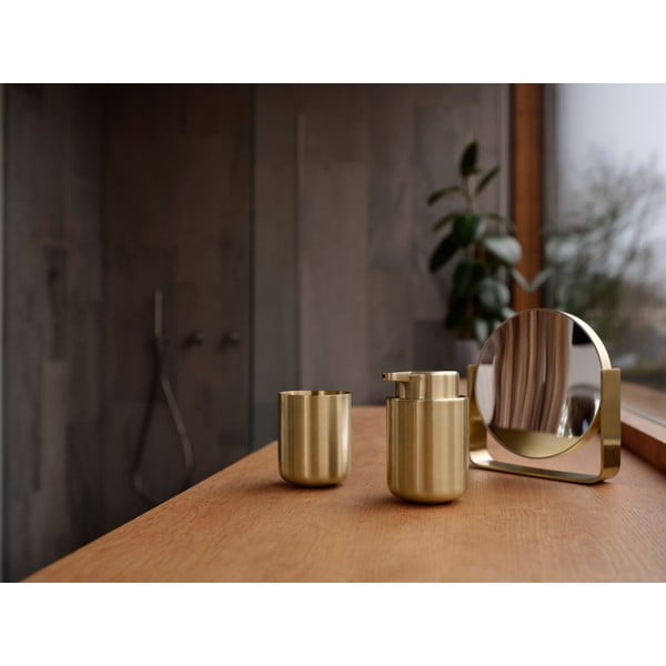 Sárgaréz színű rozsdamentes acél szappanadagoló 250 ml Ume Brass – Zone-image-1