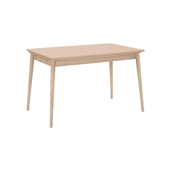 Curve barna asztallapos kinyitható étkezőasztal, 142 x 84 cm - WOOD AND VISION
