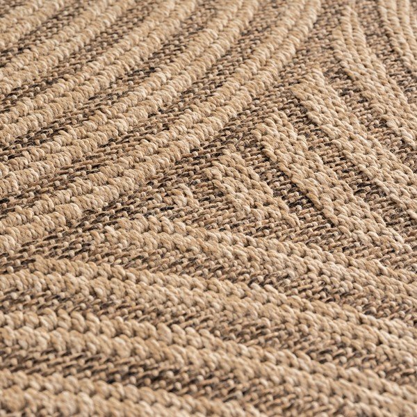 Barna kerek kültéri-beltéri szőnyeg ø 160 cm Timber 1401 – Ayyildiz Carpets-image-2