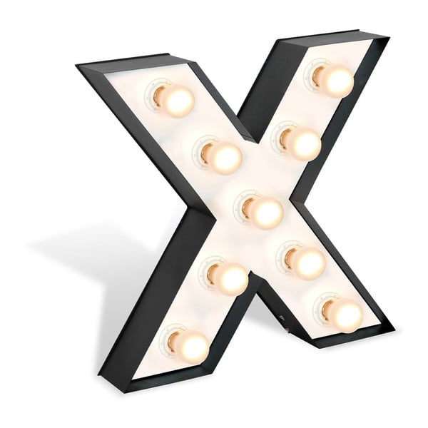 Lamp Floor X betű formájú fénydekoráció - Glimte