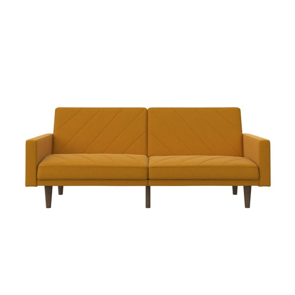 Mustársárga kinyitható kanapé - Støraa