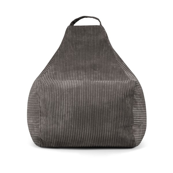 Sötétbarna kordbársony babzsákfotel Play Amuse – SLOWDOWN-image-2