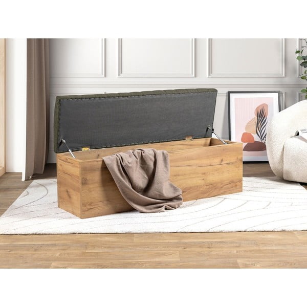 Zöld-natúr színű pad Oceane – Bobochic Paris-image-3