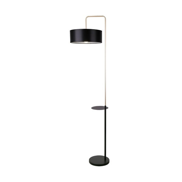 Fekete állólámpa (magasság 172 cm) Impact – Candellux Lighting
