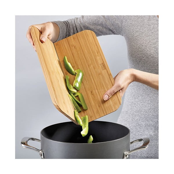 Bamboo bambusz összehajtható vágódeszka, 32,5 x 27 cm - Joseph Joseph-image-4