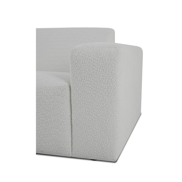 Fehér buklé kanapé modul (jobb oldali) Roxy – Scandic-image-3