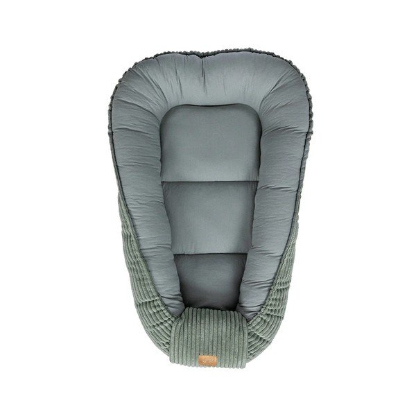 Zöld babafészek 55x83 cm – Meowbaby-image-1