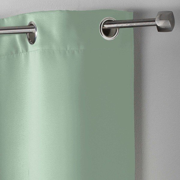 Világoszöld sötétítő függöny 135x280 cm Occult – douceur d'intérieur-image-1
