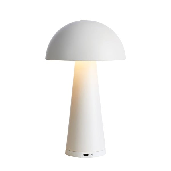 Fehér LED asztali lámpa (magasság 26,5 cm) Fungi – Markslöjd