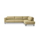 Okkersárga sarokkanapé (jobb oldali) Hero – Scandic