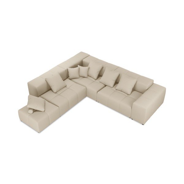 Bézs sarokkanapé (variálható) Rome - Cosmopolitan Design-image-3