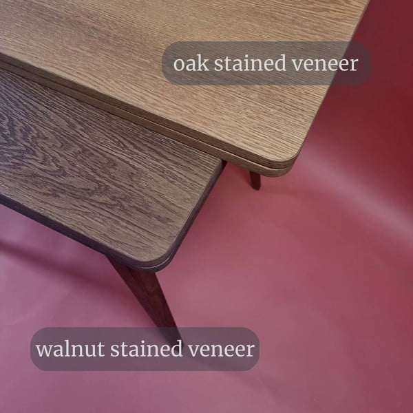 Bővíthető étkezőasztal kőrisfa dekoros asztallappal 65x90 cm Envelope – Ragaba-image-3