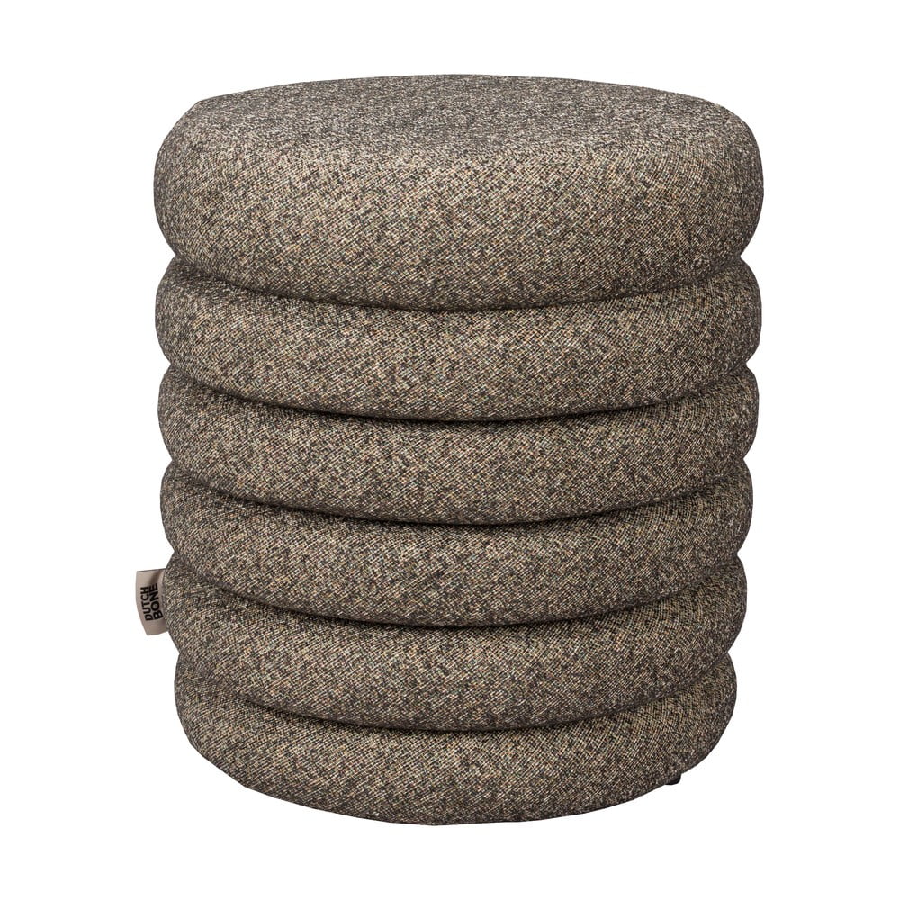 Barna buklé puff Fern  Dutchbone