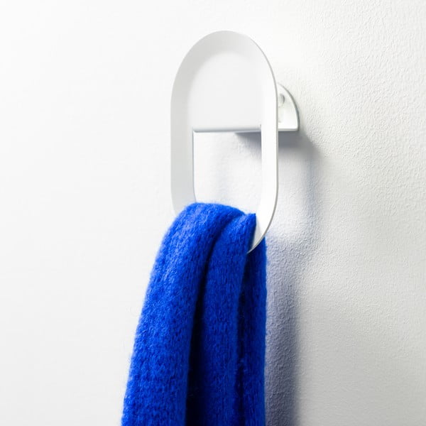 Fehér fali acél akasztó Coucou – Spinder Design-image-2