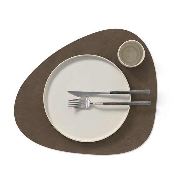 Öko bőr tányéralátét 37x44 cm Curve L Nupo – LIND DNA-image-2