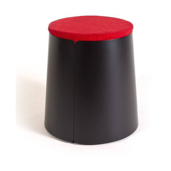 Bobino fekete-piros kisasztal - MEME Design