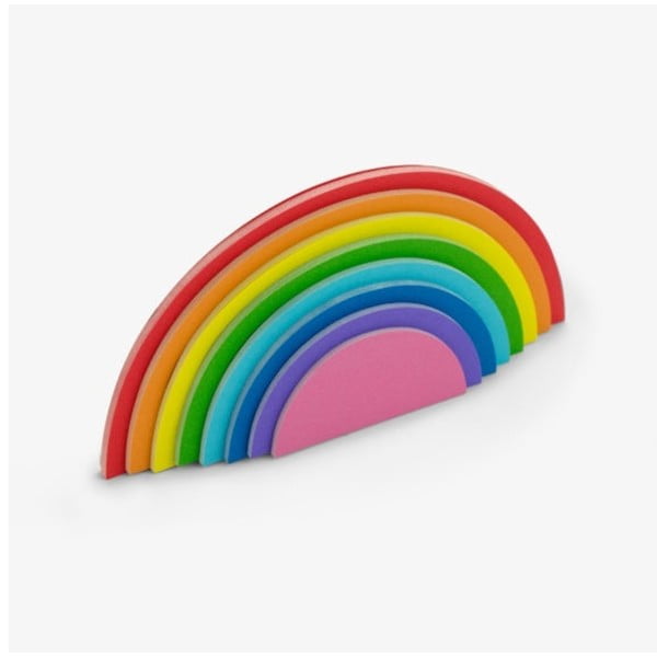 Rainbow öntapadós jegyzettömb - Just Mustard