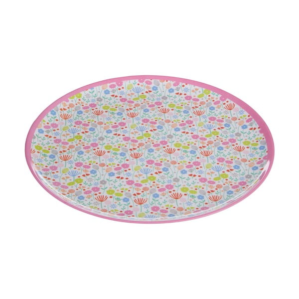 Casey virágmintás színes tányér, ⌀ 25 cm - Premier Housewares